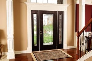 Signet™ Entry Door with Etched Glass